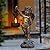 MININOVA Angel Statues Garden with Solar Lantern Outdoor Cherub Decorations Patio Yard Lawn Ornaments Housewarming Gifts for Mom Grandma Women
