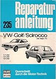  VW Golf/Scirocco 1.1 + 1.3 ab 09/1979-1980: L, GL, S, LS, GLS (Reparaturanleitungen)