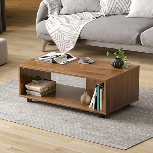 Wakefit Center Table | 1 Yr Warranty | Coffee Table for Living Ro...