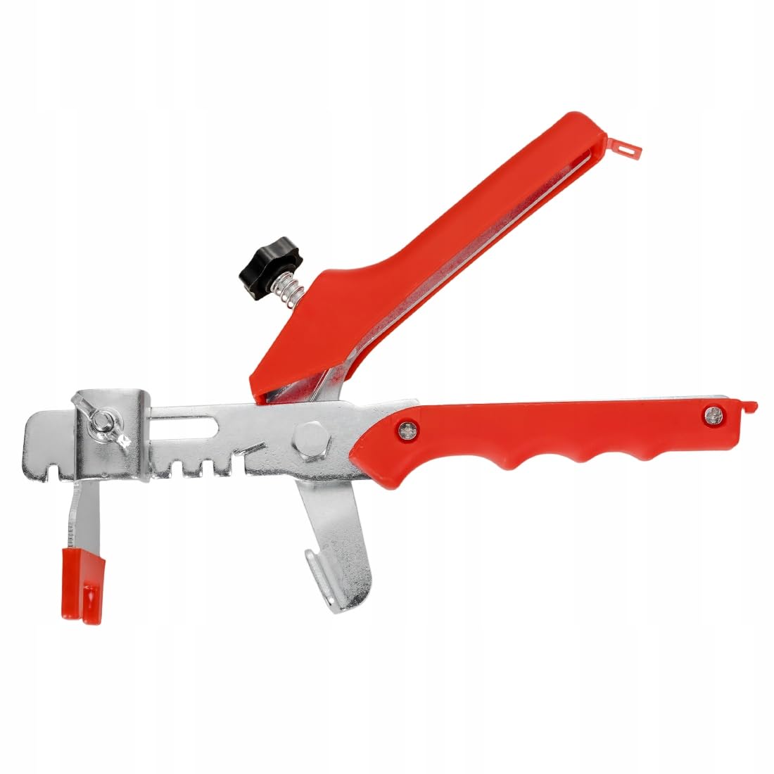 Juego de 500 clips de 1,0-2,0 mm con cuñas y pinzas, para azulejos de pared y suelo, gres porcelánico de gran formato (DUO Set 500 clips+cuñas+alicates – 1,0 mm)