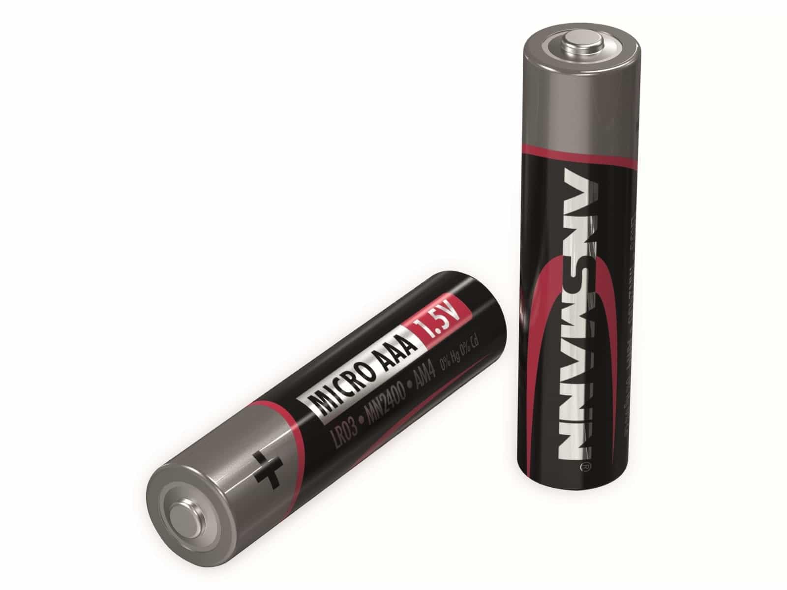 Ansmann Baterie Alkaliczne AAA 1,5V – 40 sztuk, Długotrwała Wydajność, Szczelna Konstrukcja, Idealne do Zabawek, Pilotów i Latarek