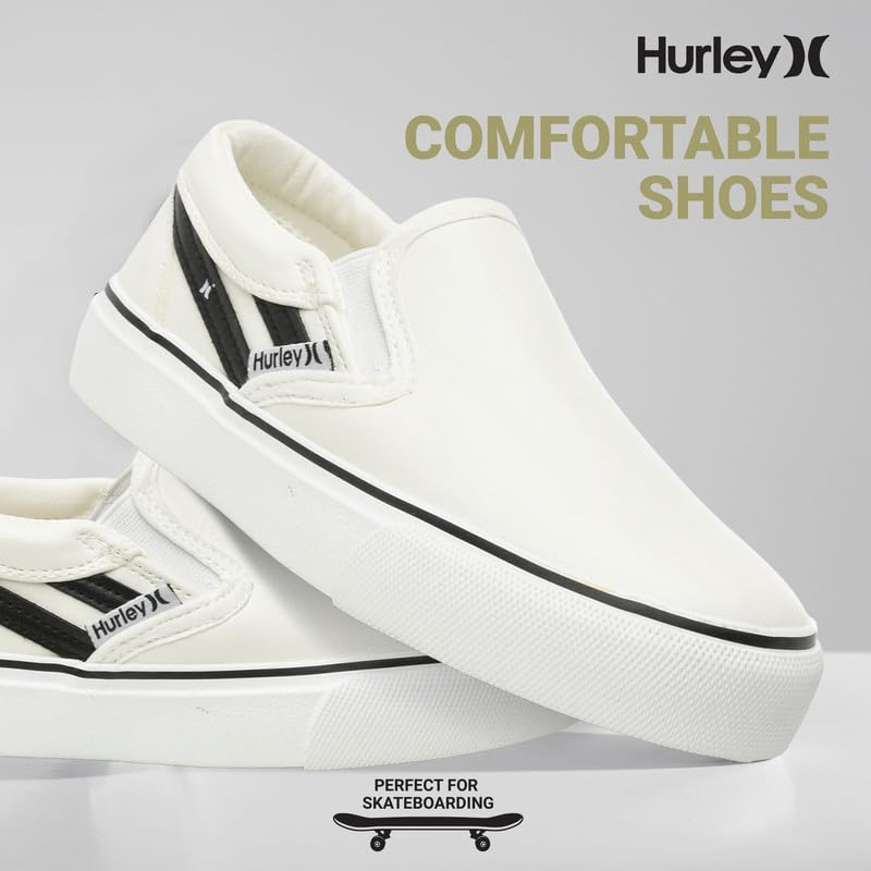 Hurley Kids Canvas Slip-On Sneakers