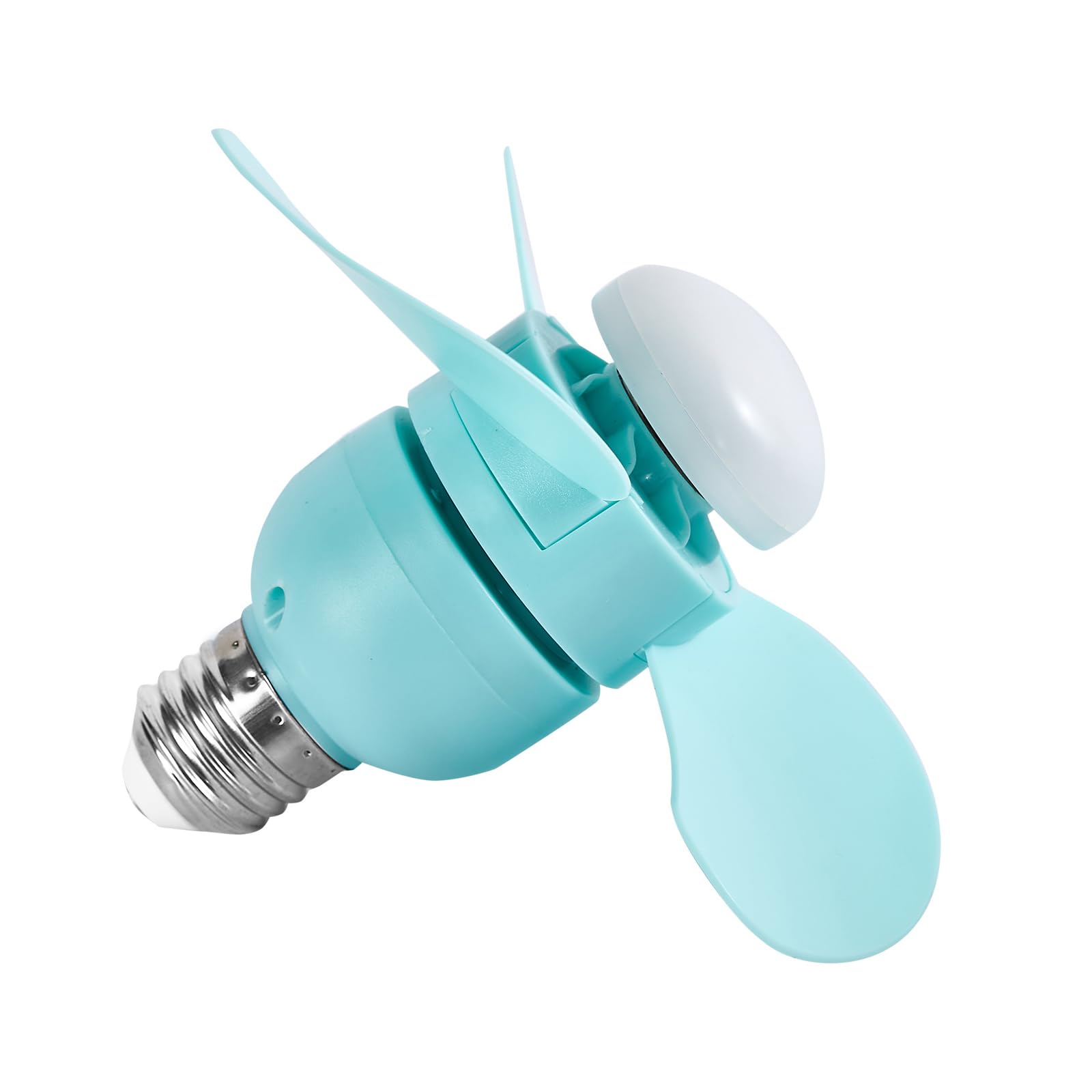 Piceioep LED Light Bulbs Ceiling Fan with Light E27 Socket Fan Lighting for Bedroom Kitchen Easy Installation Brushless Motor Ceiling