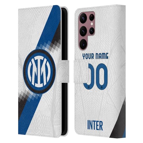 Coque Inter Milan Samsung S22 Ultra étui cuir portefeuille housse protection 5G