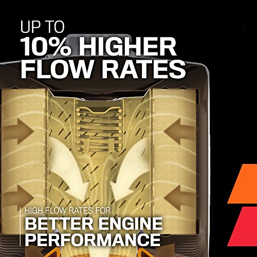 Image of K&N Premium Oil Filter:20,000 Mile Engine Protection with Wrench Off Nut:Compatible with Select CHEVROLET /GMC /BUICK /CADILLAC Vehicle Model(See Product Description for Select Model),HP-2006,Pack of 12