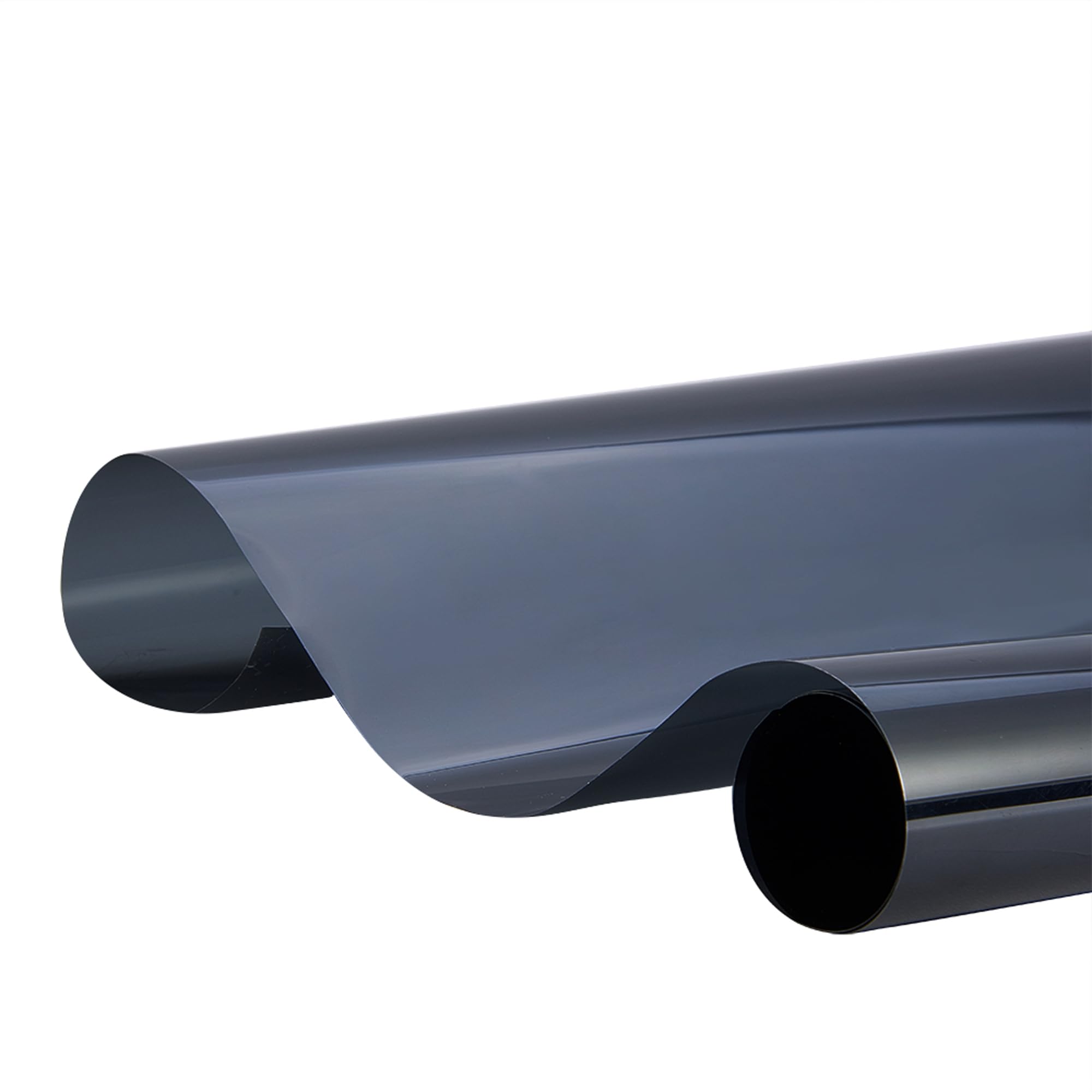 AuMoHall Black Car Window Film 35% VLT Car Window Privacy Tint Film Car Shade Front Windshield Side Window Solar Protection Film, 35.43" x 177.16"