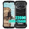DOOGEE V Max Rugged 5G Téléphones Portables Débloqués, 22000mAh, 20GB + 256GB, Dimensity 1080 Octa Core, 108MP (Infrarossi 20MP)+ 16MP + 32MP Outdoor Smartphones, 6,58 pollici, Noir