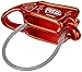 PETZL Unisex – Erwachsene Belay Sicherungsgerät, rot/orange, one Size