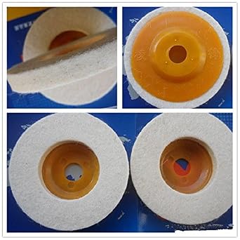 4 Felt Buffing Wheel For Angle Grinder 100mm