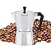 Bulaned Cafetière Moka Pot, 6 Tasses Moka Cuisinière Expresso, Cafetiere Italienne alu, Percolateur à café