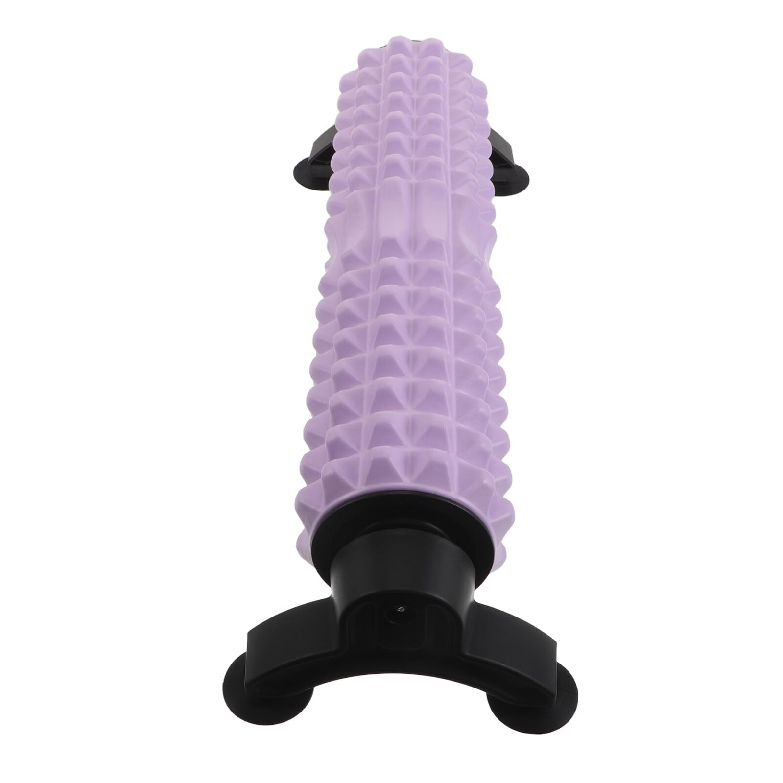 Healifty Rodillo de Espuma Sólida 45 Cm Color Morado para Masaje de Espalda y Relajación Muscular con Soporte Estable, Adecuado para Pilates, Yoga y Entrenamiento Fitness
