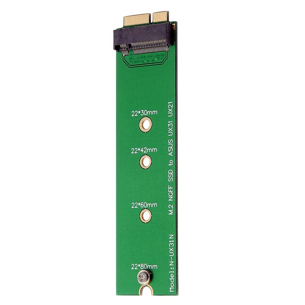 CALANDIS® M.2 Ngff B+M Key Ssd to 6+12Pin Adapter Card for Asus Ux31 Ux21 Laptop-image-8