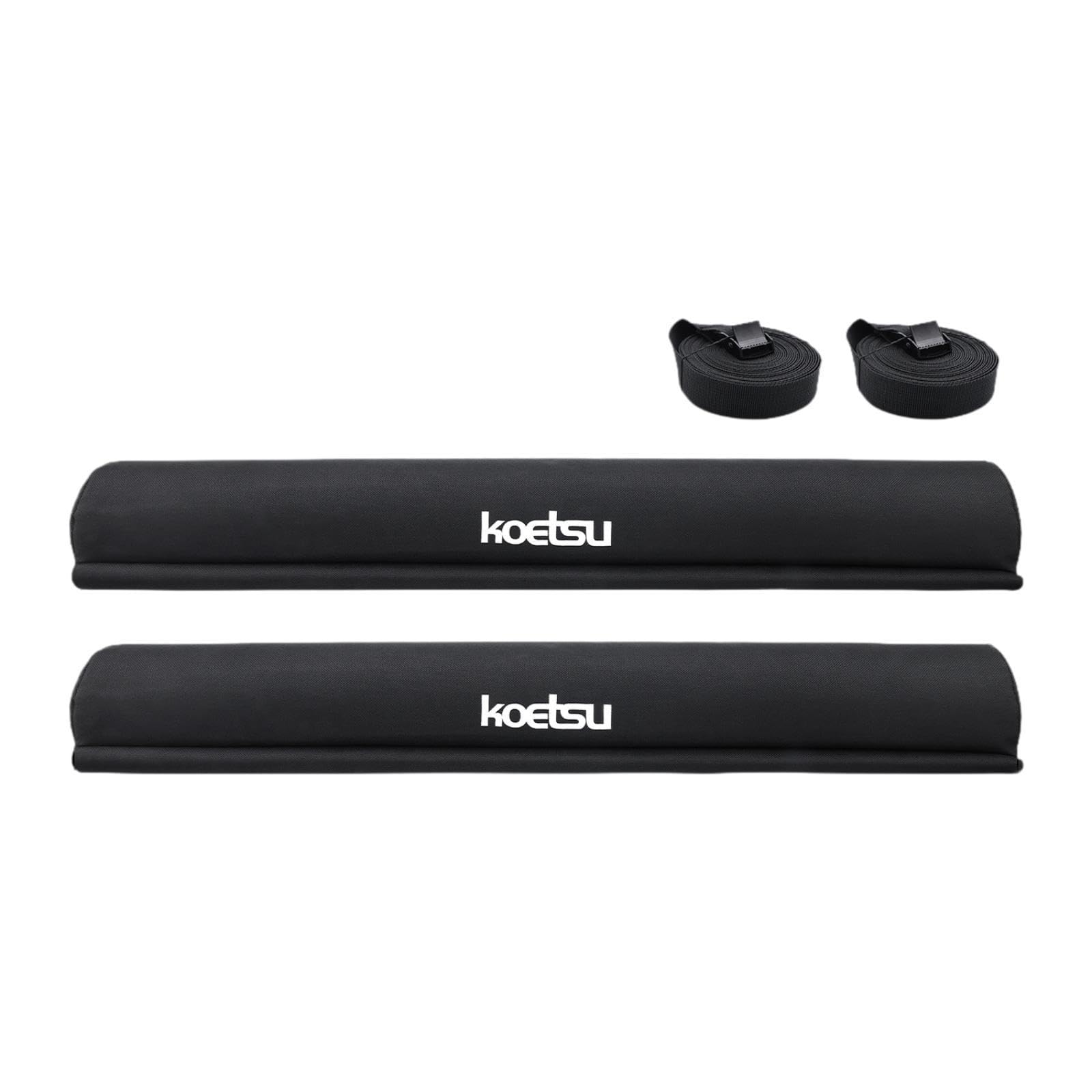 2 Pezzi Protezioni Barre Tetto Auto Cuscinetti Porta Kayak Surf Tavola Materiale Oxford Resistente Universal Adatto Trasporto Attrezzatura Sportiva