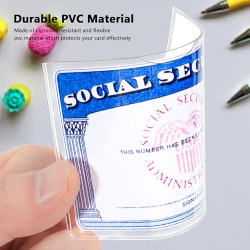 10 Pack Social Security Card Holder/Social Security Card Protector Sleeve2