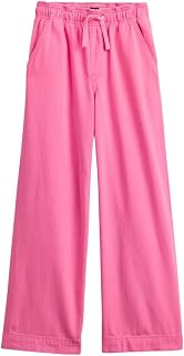 Girls Pull-on Wide Leg Denim