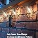Outdoor Decorative Patio String Lights, Beaded Copper Wire Ball Style Lantern Lights, Connectable Weather-Resistant Indoor Outdoor Novelty Whimsical Light for Home Pergola Bedroom Porch Party Backyard