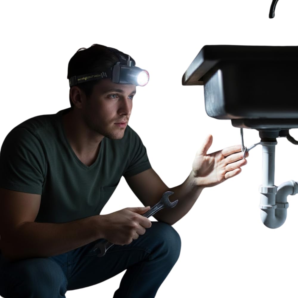 Drumstone (𝐒𝐩𝐞𝐜𝐢𝐚𝐥 𝟏𝟓 𝐘𝐞𝐚𝐫𝐬 𝐖𝐚𝐫𝐫𝐚𝐧𝐭𝐲 Super Bright LED Headlamp with Motion Sensor, Rechargeable Headlight, Adjustable Strap, Waterproof Lightweight Head Torch for Camping-picture-21