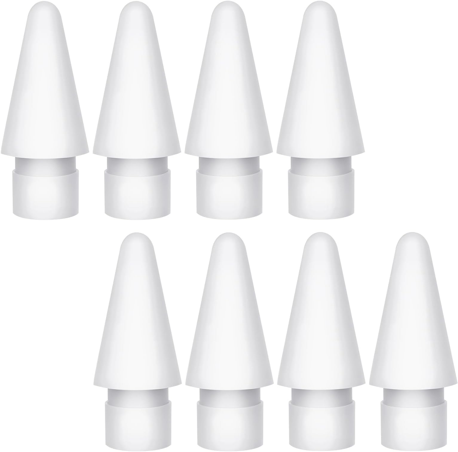 Pencil Tips Replacement for Apple Pencil 1st Generation/ 2nd Gen/Pencil Pro/USB-C, Upgraded iPencil Nibs 8 Pieces