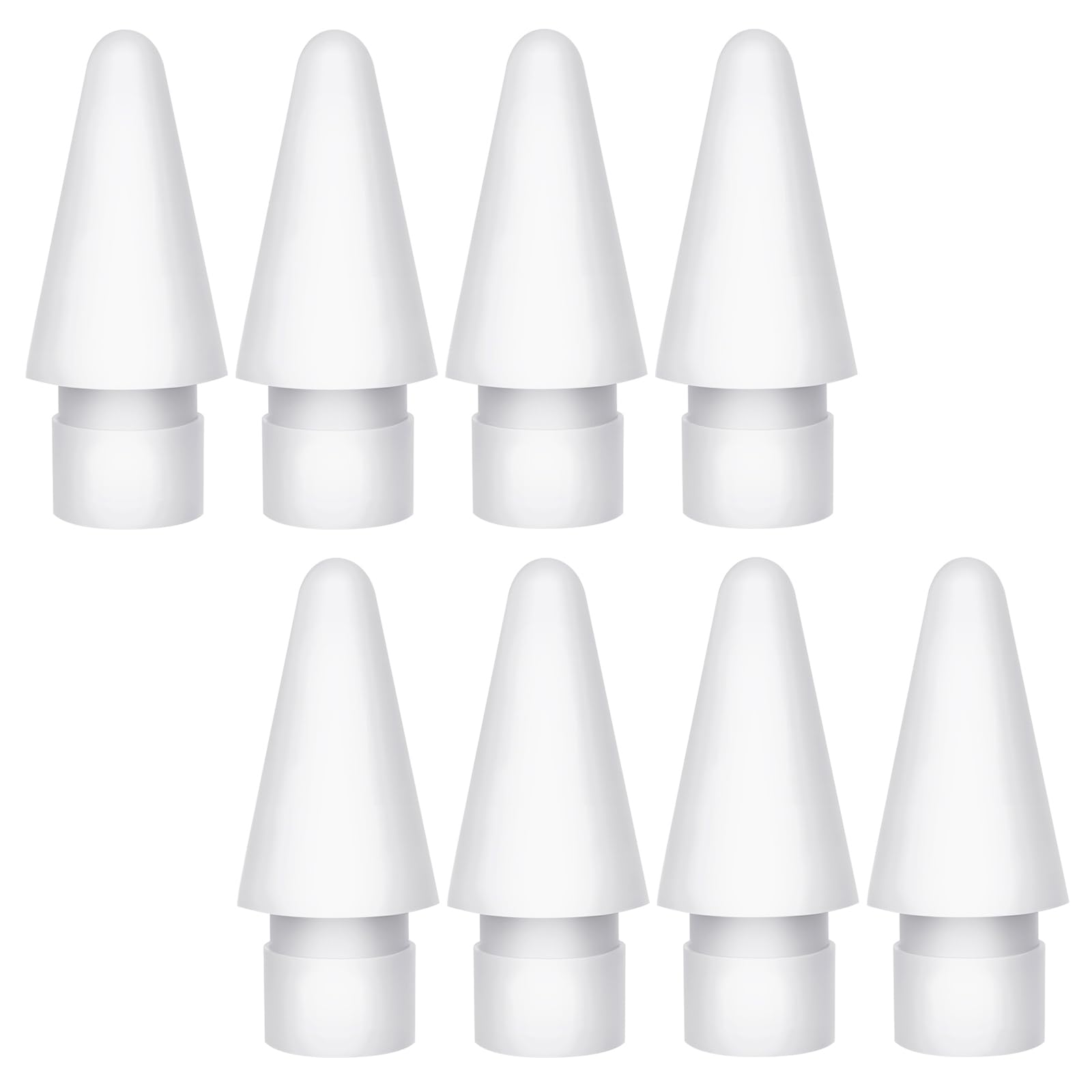 BLEAKTEIR Pencil Tips Replacement for Apple Pencil 1st Generation/ 2nd Gen/Pencil Pro/USB-C, Upgraded iPencil Nibs 8 Pieces