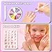 Geek Cheers Kids Nail Polish Set for Girls, All in One Nail Art Kit with Nail Dryer/ Glitter Pen/ Nail Pen/ Pess On Nails/3D Nail Charms - Birthday and Christmas Gifts for Girls Ages 5-12