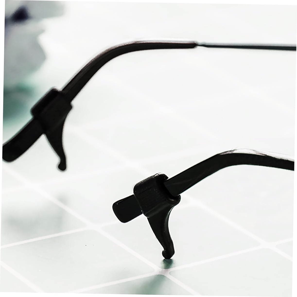 Healeved 144 Paires Ensemble De Verres Antidérapants Protège-nez Pour Lunettes Supports De Lunettes Antidérapants Rond Temple Des Lunettes Gel De Silice Trousse De Réparation
