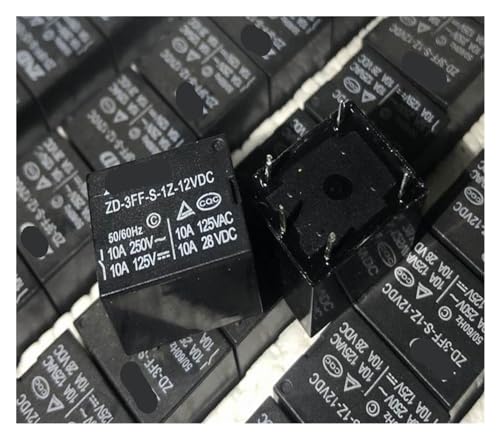 Relé de 5 pines ZD-3FF-S-1Z-09VDC de 9V para circuitos electrónicos 4