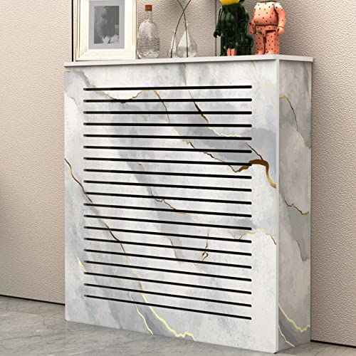 Cache-tuyaux encombrés et meuble de salon pour habiller un radiateur