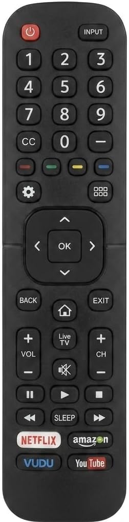 Universal Remote Control Compatible with All Hisense Smart LED TV 2026 - view 1