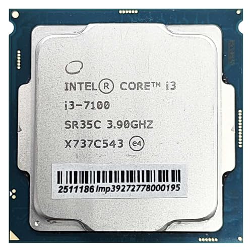 Processador Intel Core i3-7100 7ª Geração 3.9GHz Cache 3Mb Soquete LGA 1151 4 Threads