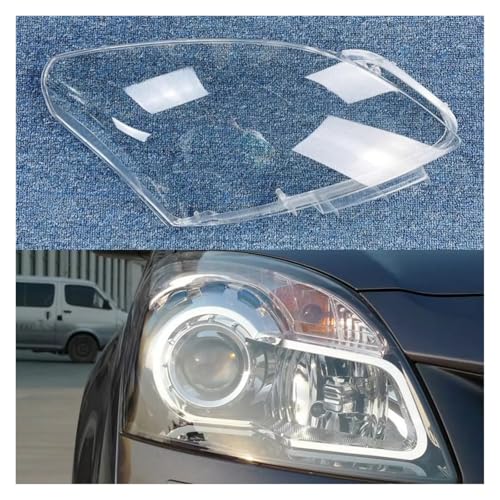Abat-jour de phare Koleos : coque de remplacement droite transparente - 2