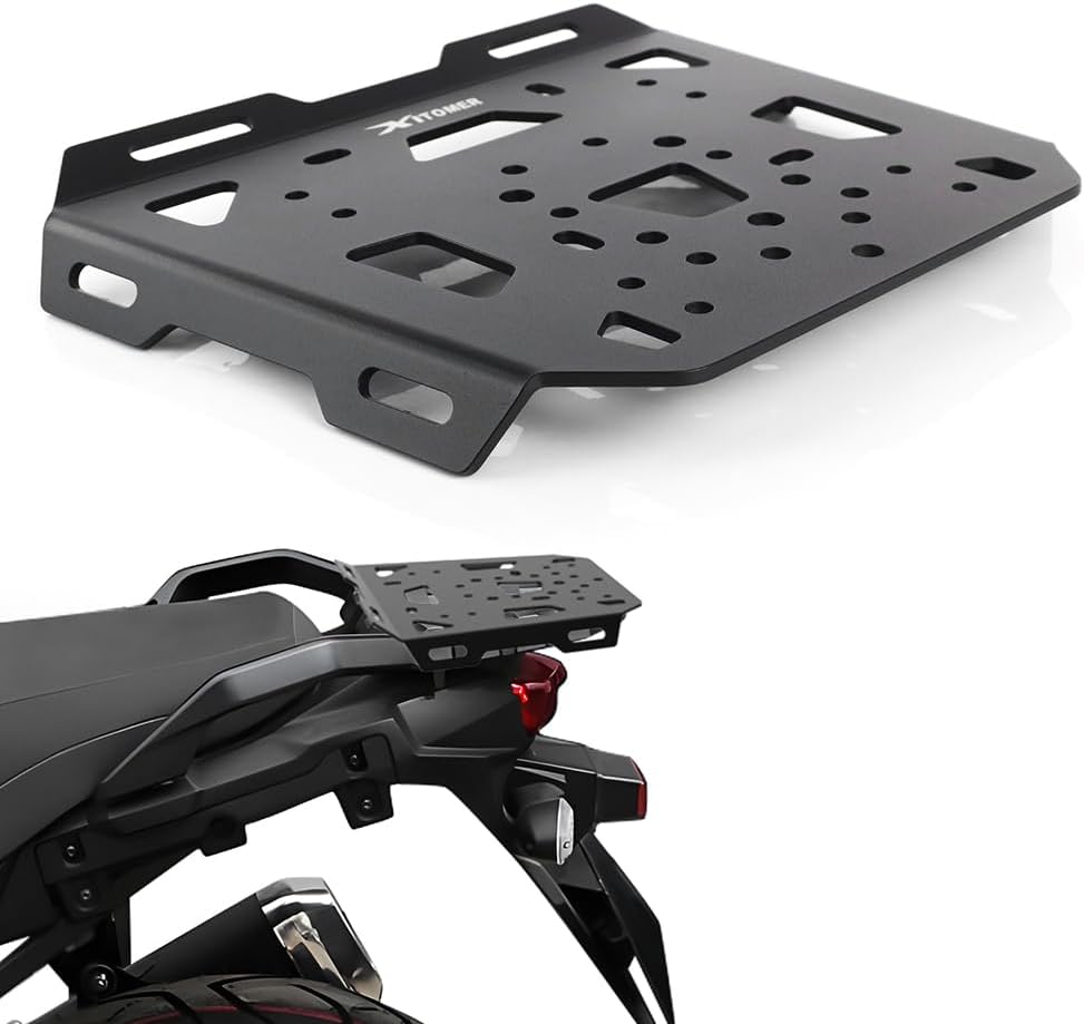 Xitomer Luggage Rack Compatible with V-Strom 650 XT DL650 2017-2026 & V-Strom 1050 DL1050 2020-2026 & V-Strom 1000 / DL1000 2014-2019 Motorcycle Cargo Rack Rear Rack