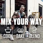 Dymatize Super Mass Gainer Protein Powder, Gourmet Vanilla, 52g Protein, 1g Creatine, 1280 Calories, 10.7g BCAAs, 245g Carbs, Contains Whey Protein Powder, Isolate, and Casein (8 Servings) - Image 5