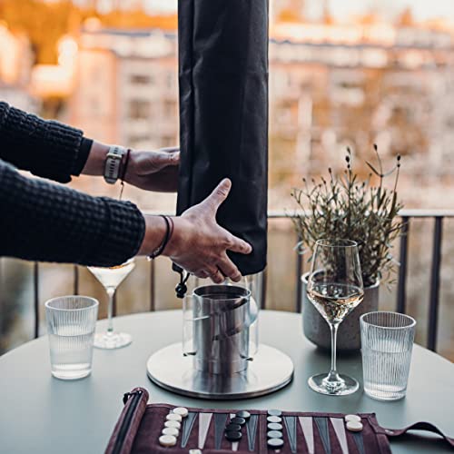 höfats - SPIN 90 | SPIN 900 Abdeckhaube - passgenaue & wasserabweisende Schutzhülle - aus strapazierfähigem Polyester-Nylon-Mischgewebe mit Kordelzug