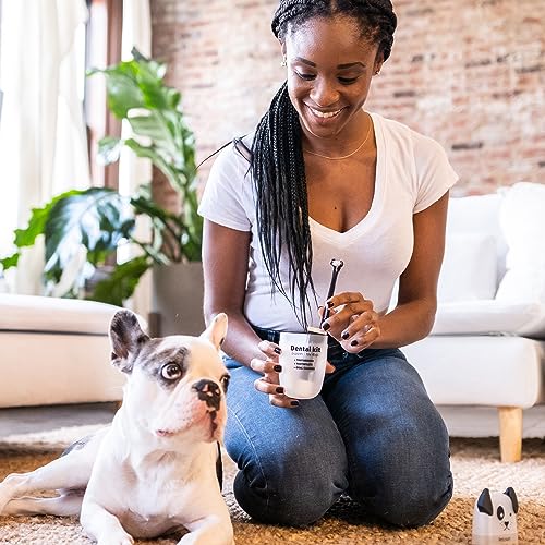 Petosan Dental Kit für Spielzeug Hunde und Welpen - Tierarztzugelassene Zahnbürste, Zahnpasta, Fingerbürstenset - Kleine Rassen, Welpen Mundpflege