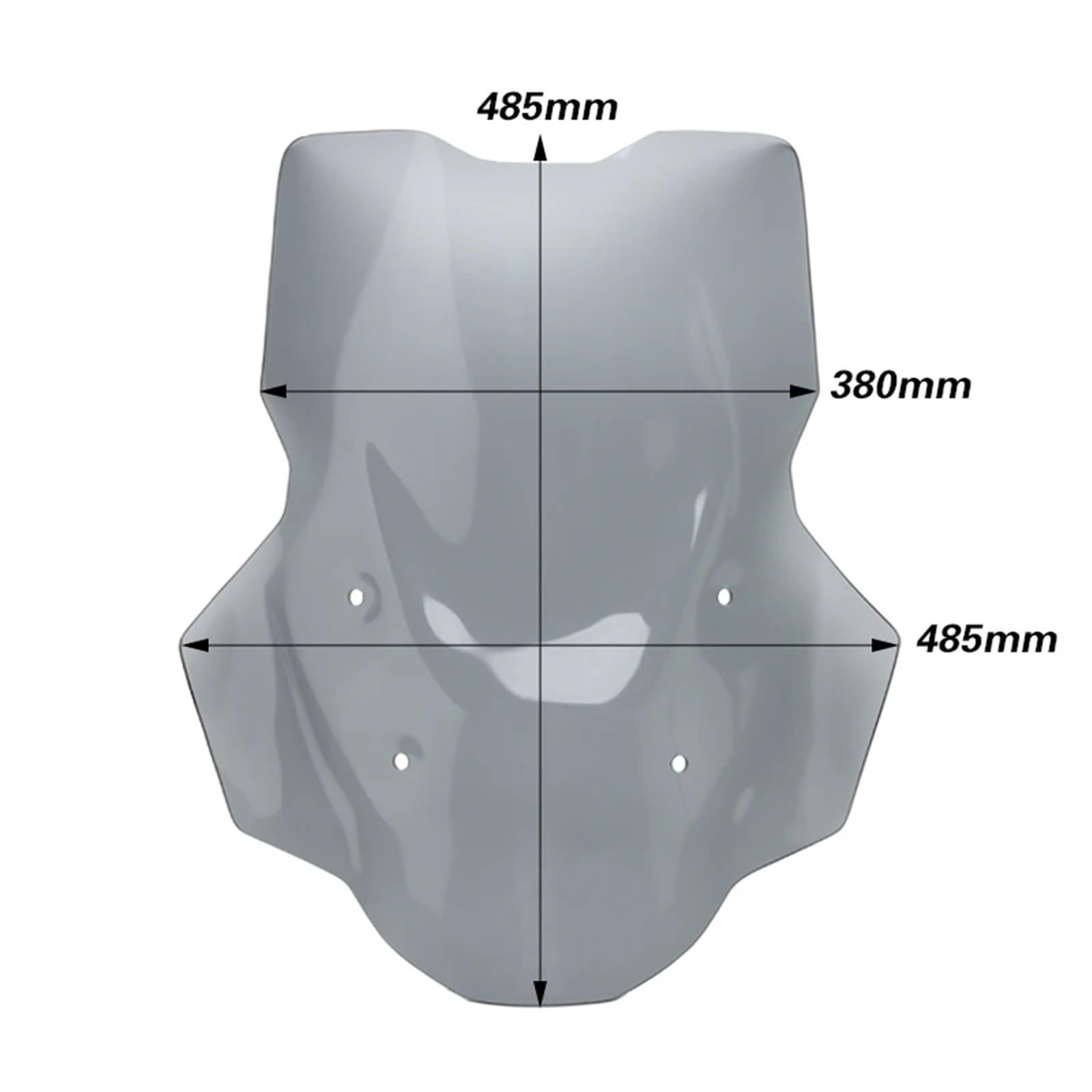 Deflektor motocykla Pasuje do BMW R 1300 GS Szyba przednia Przednia szyba Spoiler przedni Deflektor wiatru Flyscreen(Clear)
