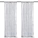 2 Pieces 2FTx8FT Silver Sequin Curtain Wedding Party Backdrop Photography Background Christmas Sequin Panels