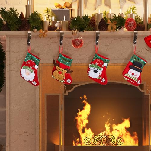 Crochets pour chaussettes de Noël sans perçage pour cheminée - 7