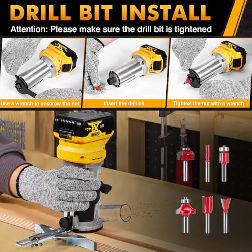bellaDimora 800W Brushless Router