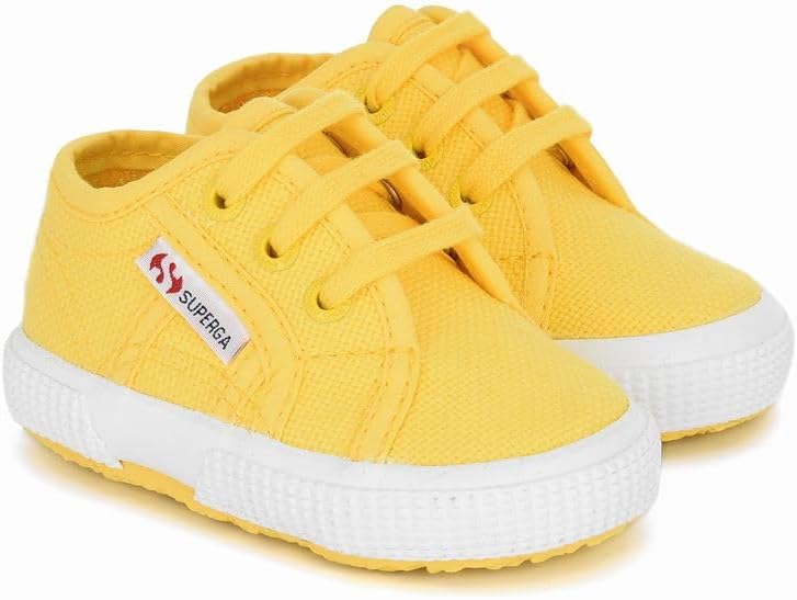 Superga - Yellow Leather Baby Sneaker S0005P0 2750 176