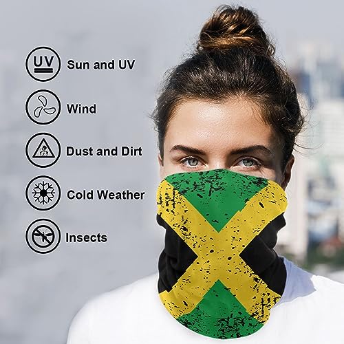 Image of Men Women Bandanas Neck Gaiter Headwrap Balaclava | Seamless Face Cover Scarf Neck Warmer Breathable Headwear for Hiking Cycling