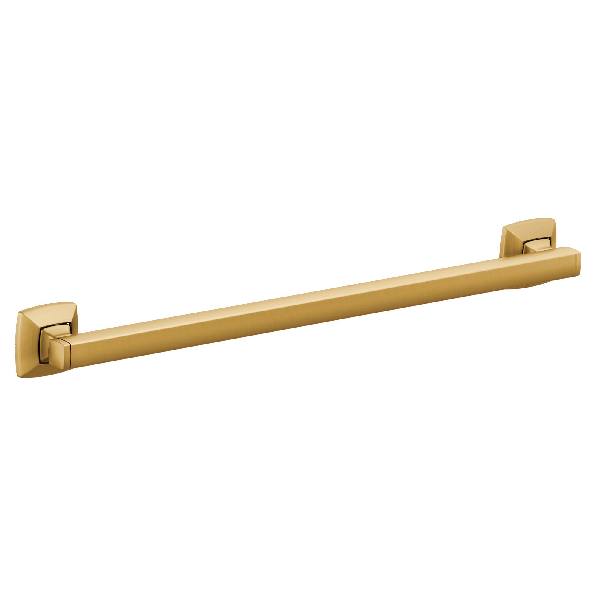 YG5118BG Bathroom Safety 18-Inch Stainless Steel Transitional Bathroom Grab Bar, Brushed Gold