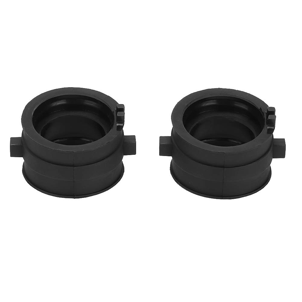 2 Stück Vergaser Ansaugstutzen Vergaser Ansaugstutzen Dichtung für VT600 VT750 Shadow 16211-MAW-600
