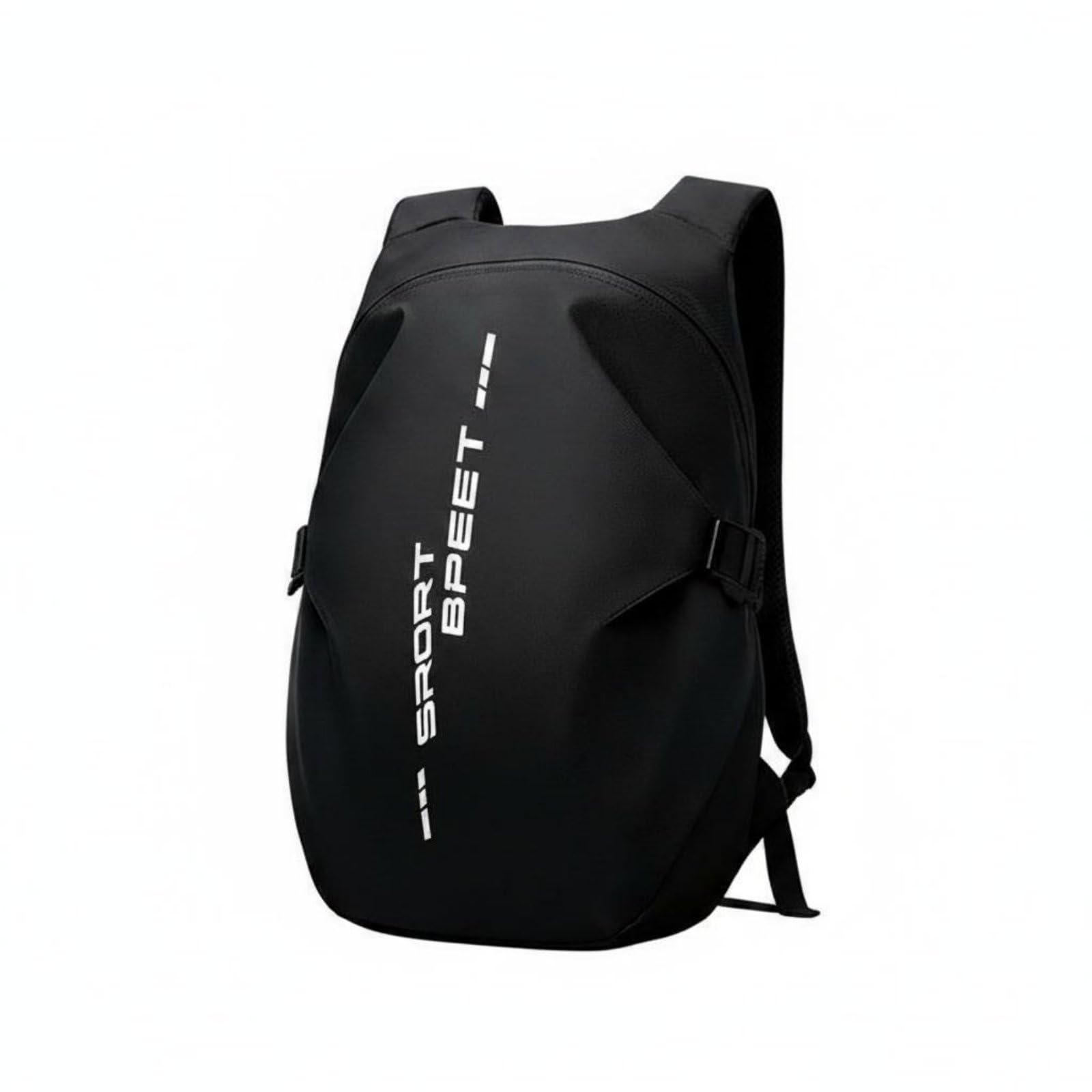 Qianly Zaino Casco Zaino Bici Zaino Sportivo Zaino Impermeabile con Capacità per Casco Protezione da Schizzi Nastro Riflettente per Visibilità Trasporto a