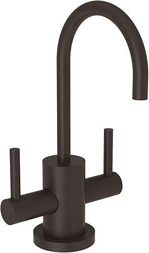 Vista 7 de Newport Brass 106/04 Dispensadores de agua caliente y fría, latón satinado (PVD)