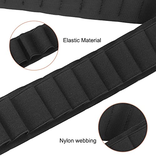 Shotshells Belt, 60 Round 12/20GA Ammo Holder Shotshells Shoulder Carry Bandolier for Tactical Gun Hunting - Image 2