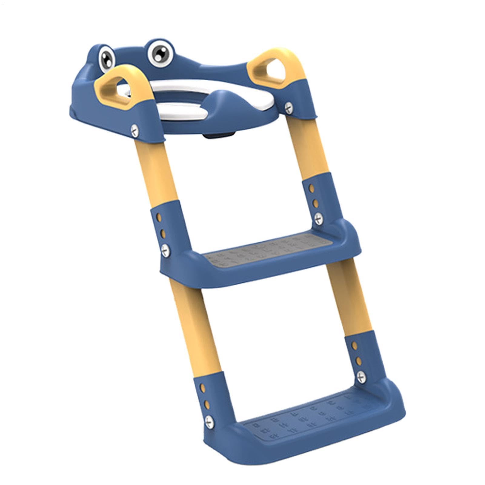 Asiento Entrenamiento Plegable Baño Niños Escalera Taburete Ajustable Con
