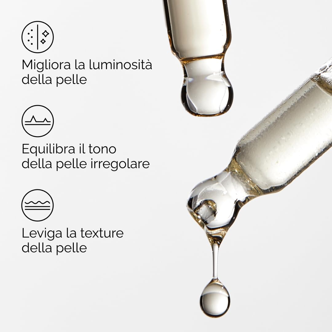 The Ordinary Mandelic Acid 10% + HA 30ml, Siero esfoliante Acido Mandelico e Acido Ialuronico, Delicato per purezza e idratazione