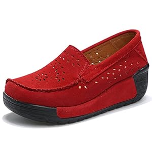 Z.SUO Z.SUO Damen Casual Mokassins Wildleder Bequem Schuhe Halbschuhe Freizeit Z.SUO Z.SUO Damen Casual Mokassins Wildleder Bequem Schuhe Halbschuhe Freizeit