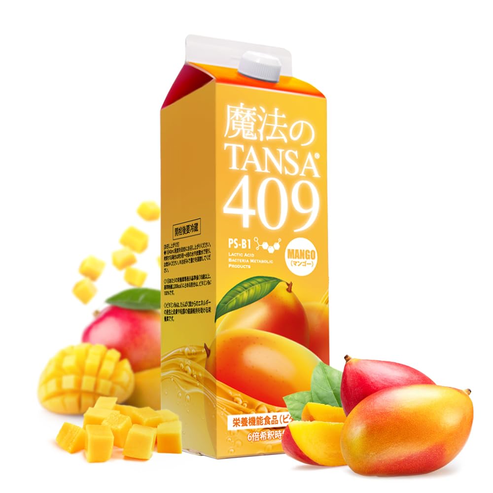 魔法のTANSA 409プレミアム Amazon.co.jp: 魔法のTANSA409 プレミアム マンゴー味 720ml