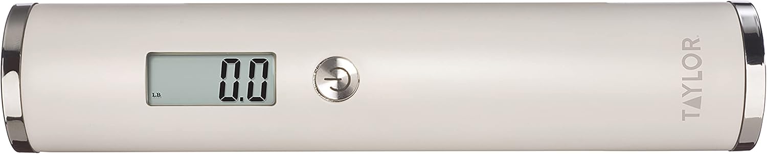 Taylor Precision Products Ultra Light Digital Luggage Scale, White, Universal : Clothing, Shoes & Jewelry